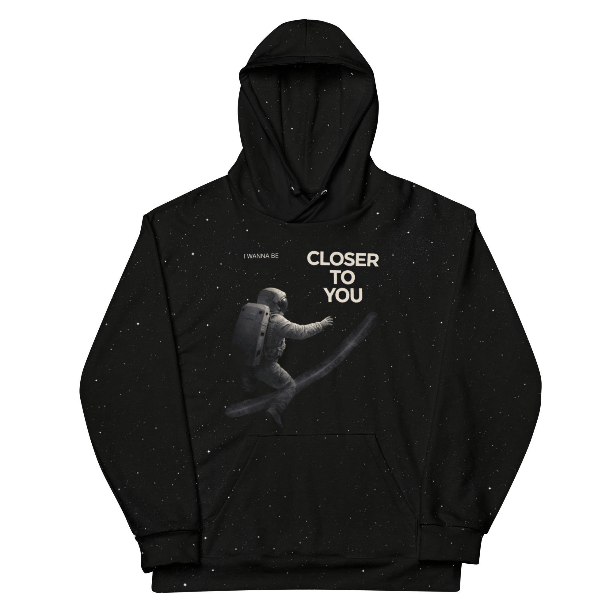 CloudSoft Graphic Hoodie | I wanna be CLOSER TO YOU