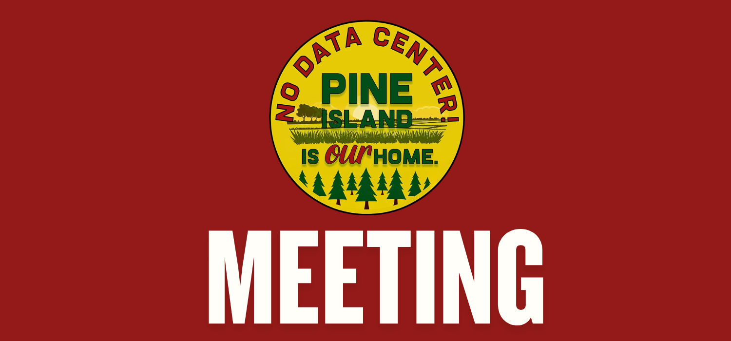 No Data Center Meeting