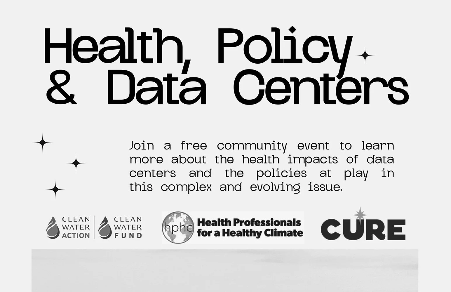 Health, Policy & Data Centers