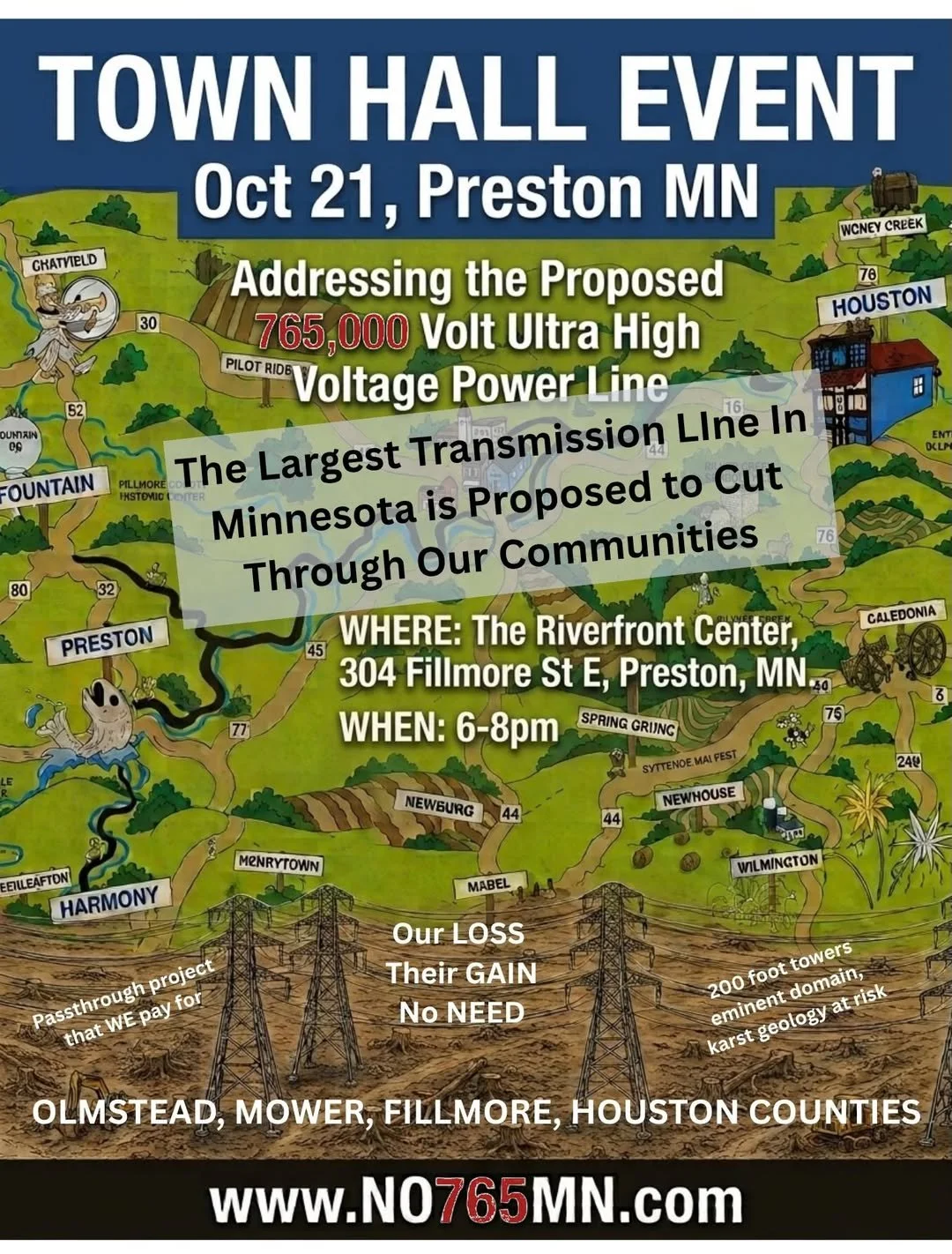 Town Hall Event-Preston, MN