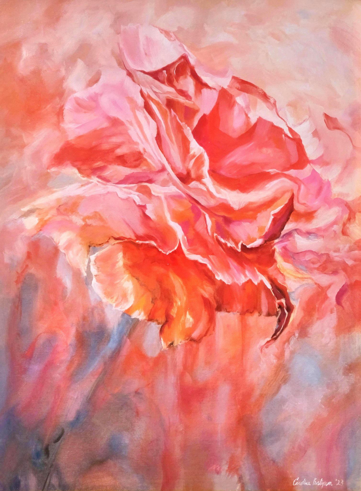 Desert Rose (Vermillion Wind) (2023)