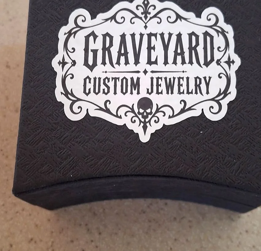 Graveyard box-top sticker