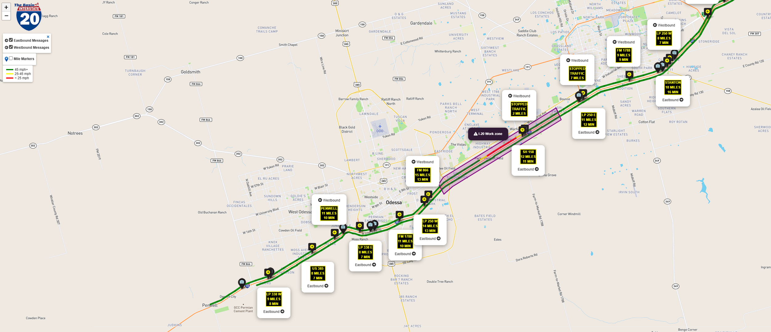 My20: Enhancing Traveler Information During I-20 Construction