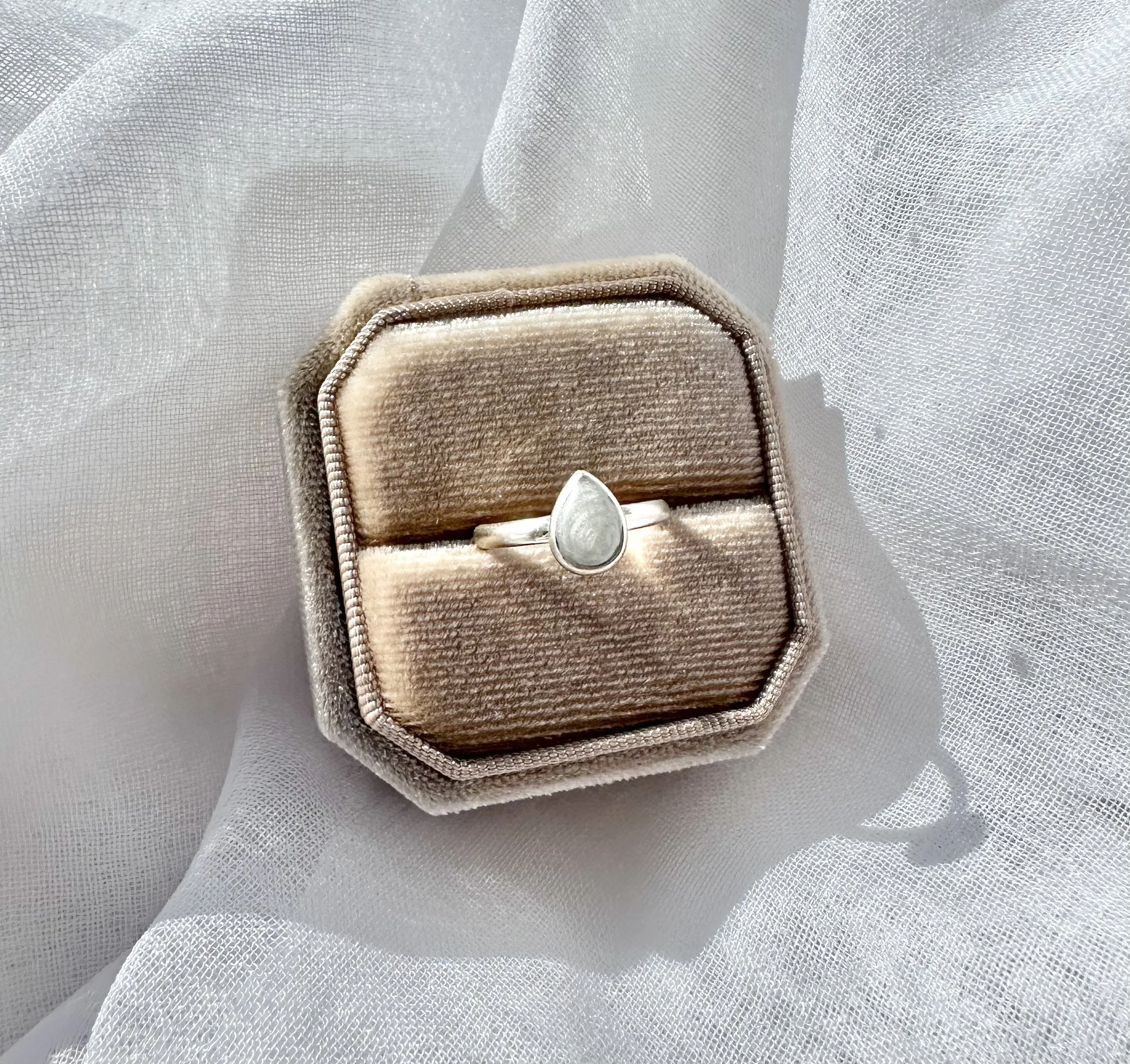 Petite Pear Ring