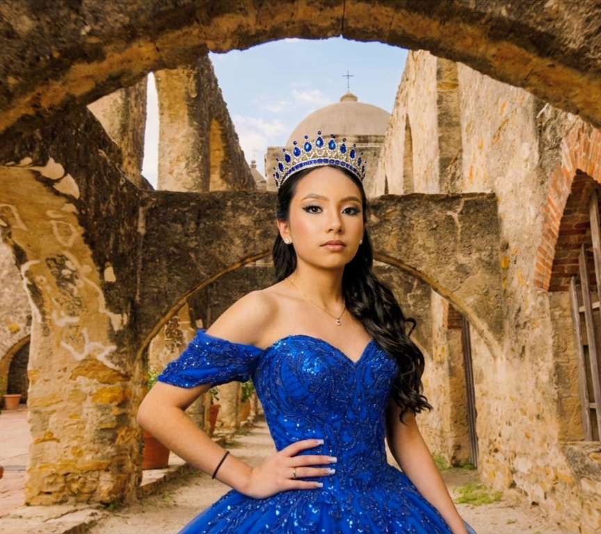 Quinceañera hair and makeup