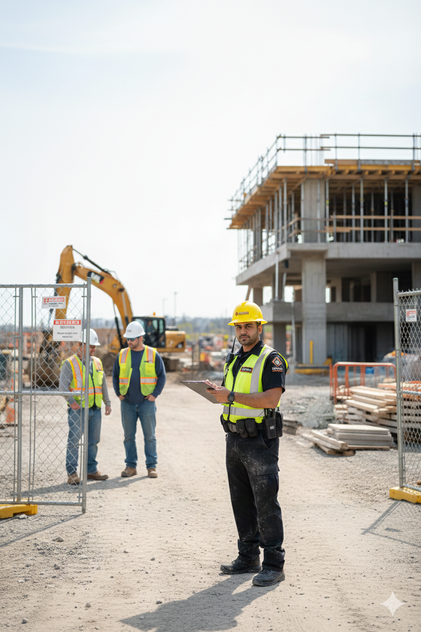 Construction site security - Reliable coverage by Aegonix Services| BC