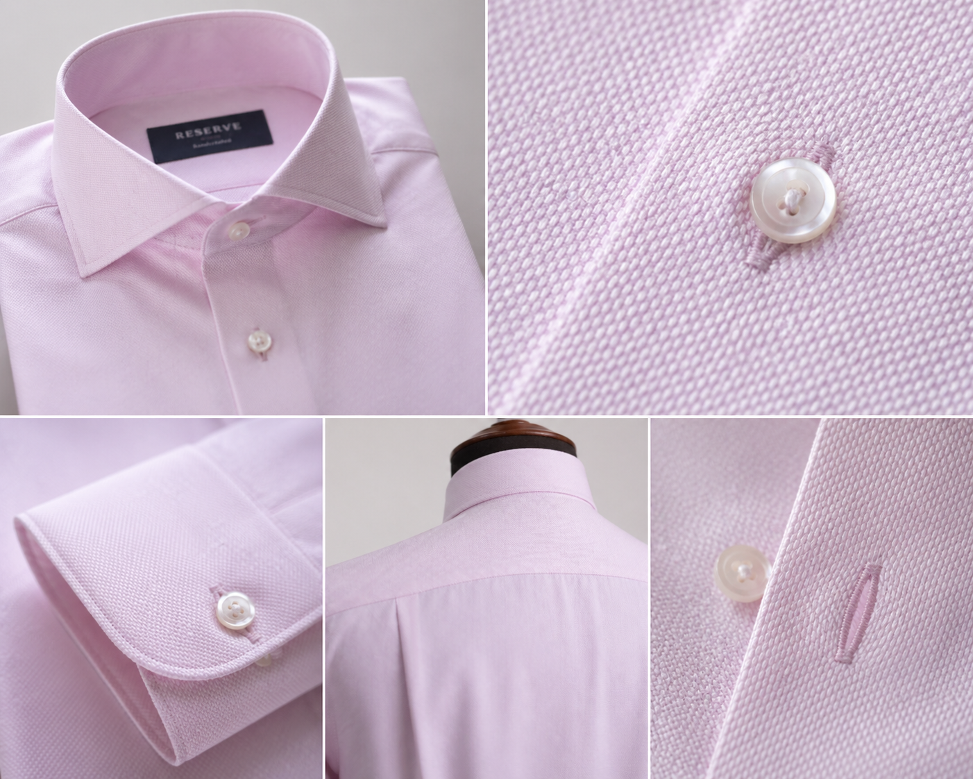 The Reserve handstitching detail