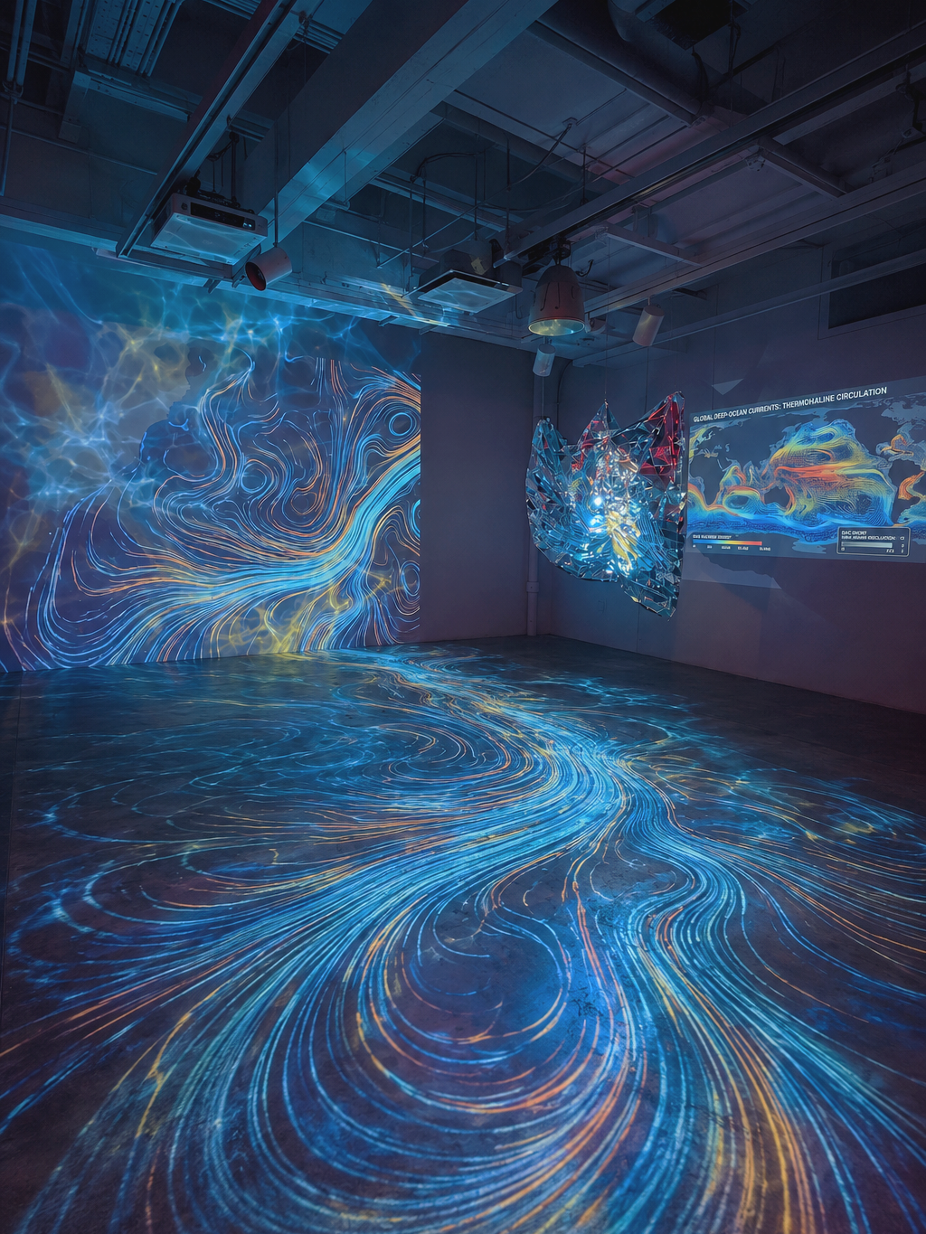 Immersive Room - Ocean Thermal Contours