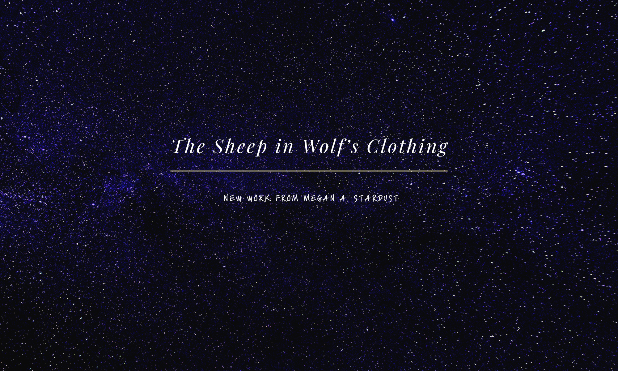 The Sheep in Wolf’s Clothing