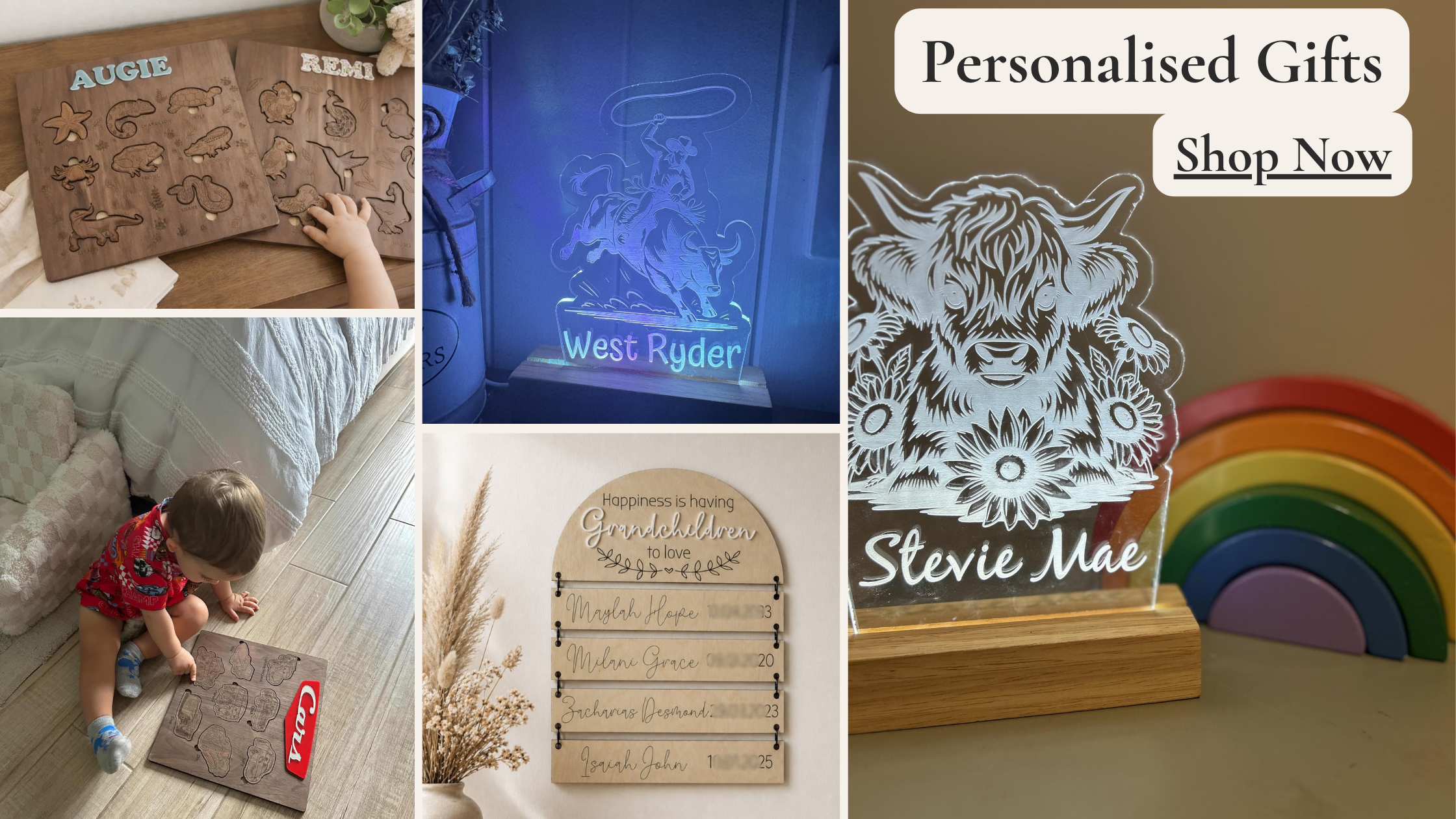 Personalised Gifts - Shop Now