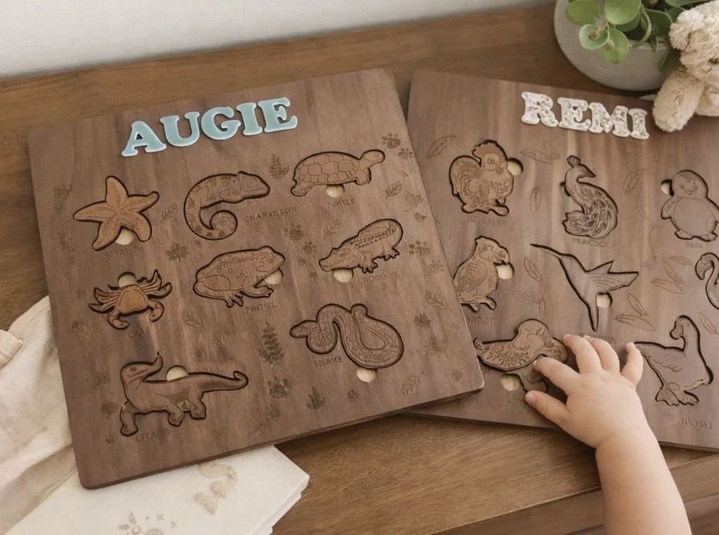 Personalised-puzzle-animals