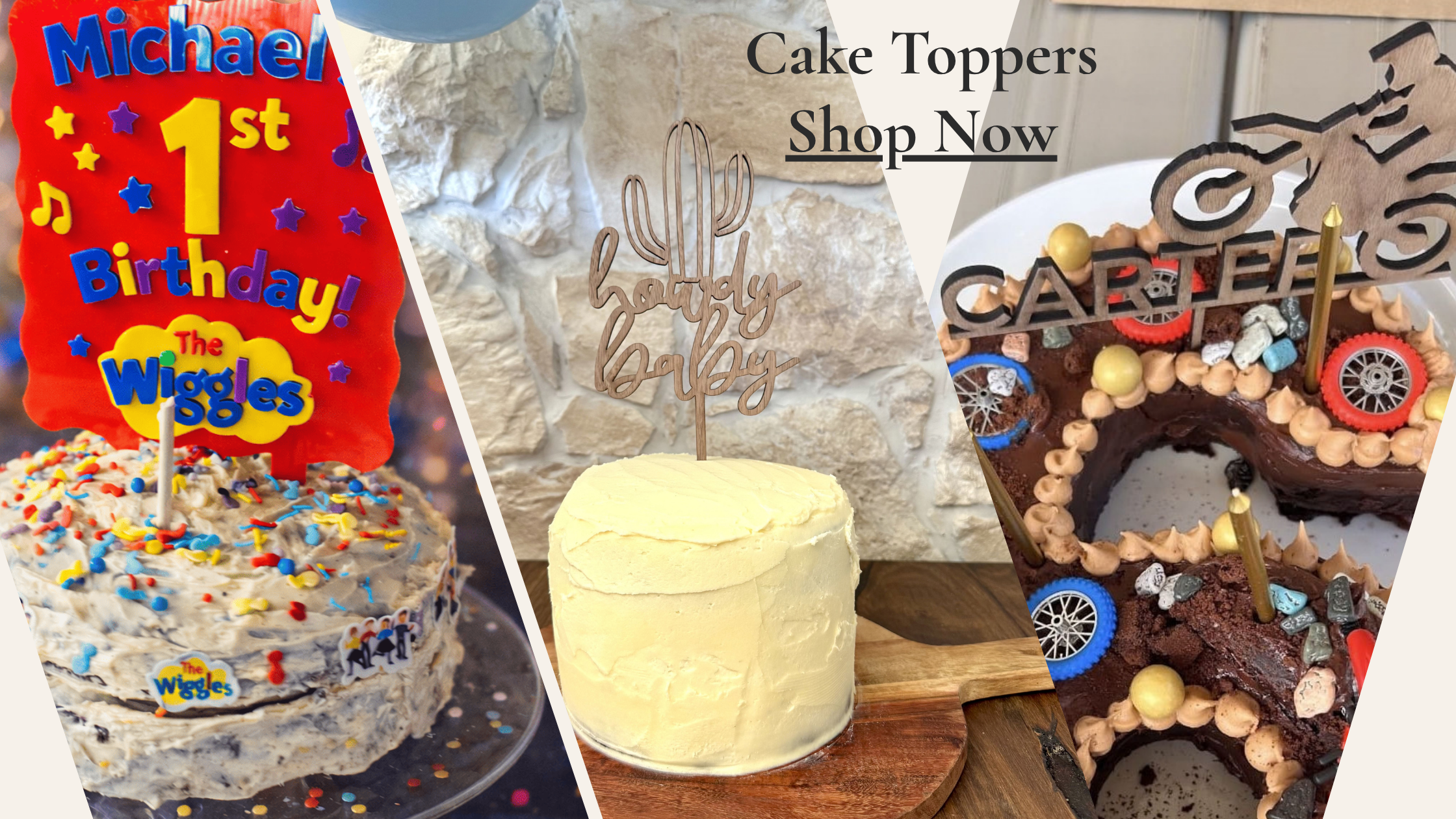 Cake Toppers - Shop Now