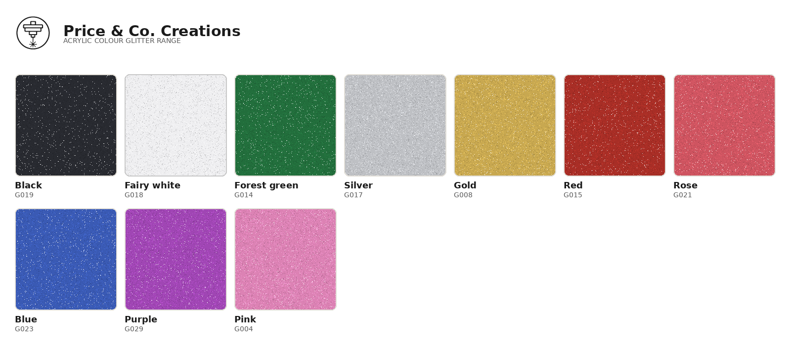 Glitter Range