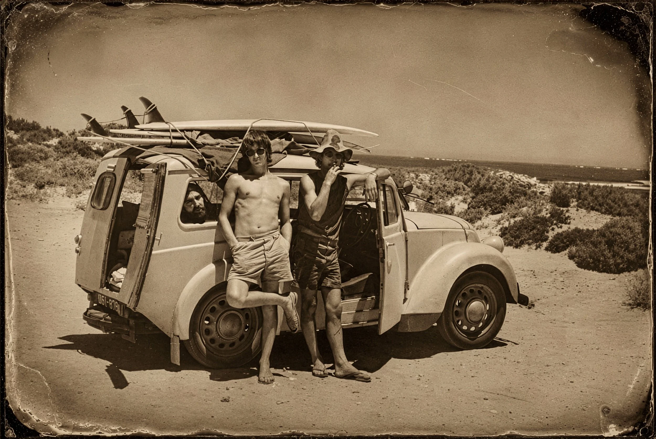 Cactus crew, 1974.