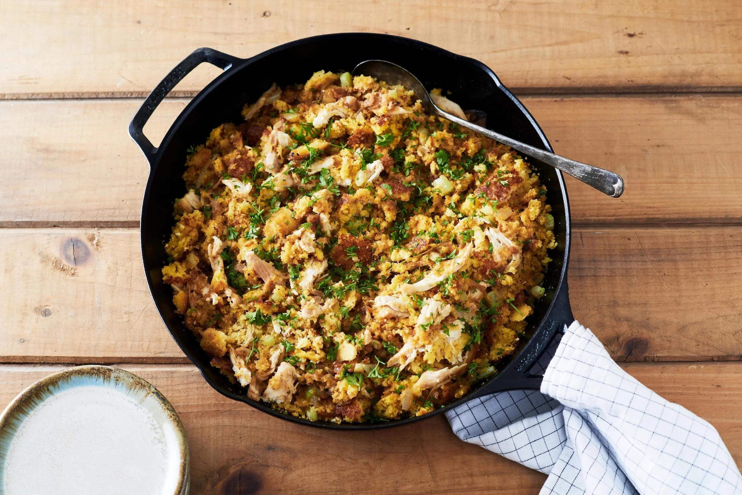 Cornbread Dressing and Chicken Casserole