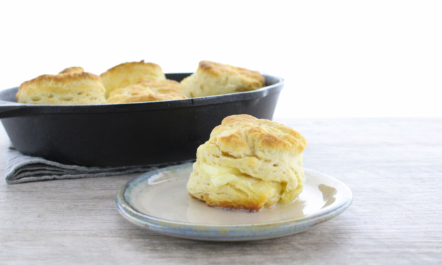 Flaky Layers Buttermilk Biscuits