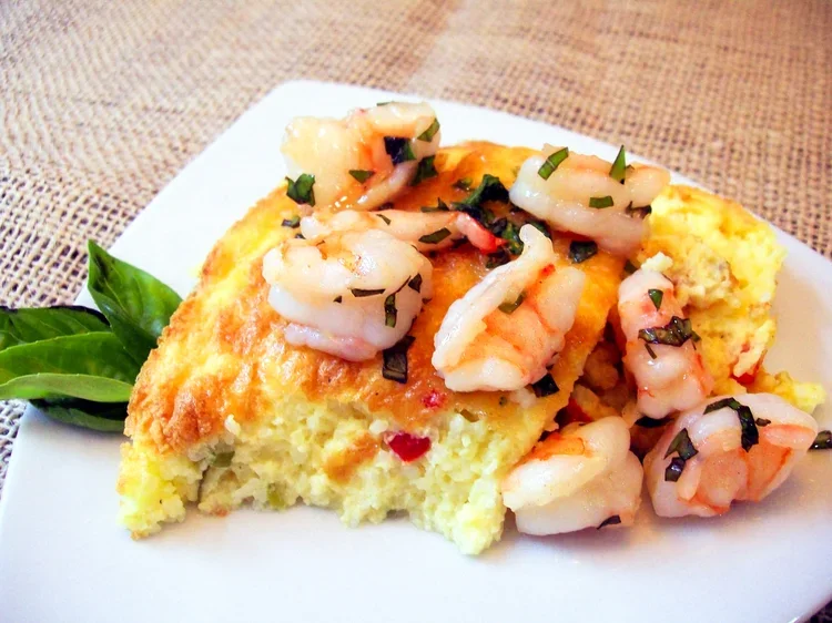Pimento Cheese Grits Soufflé 
