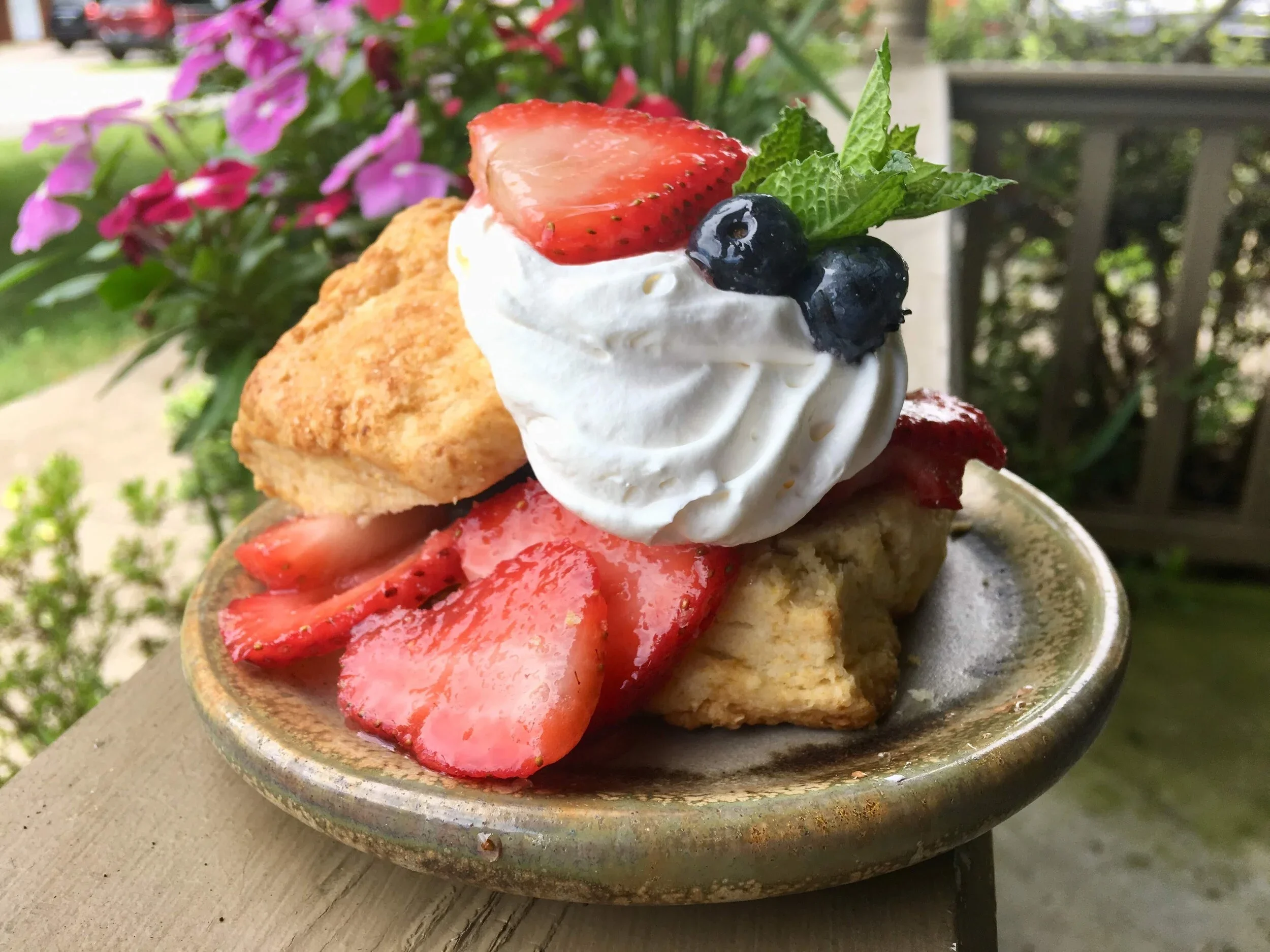 The Old Mill Summer Shortcake