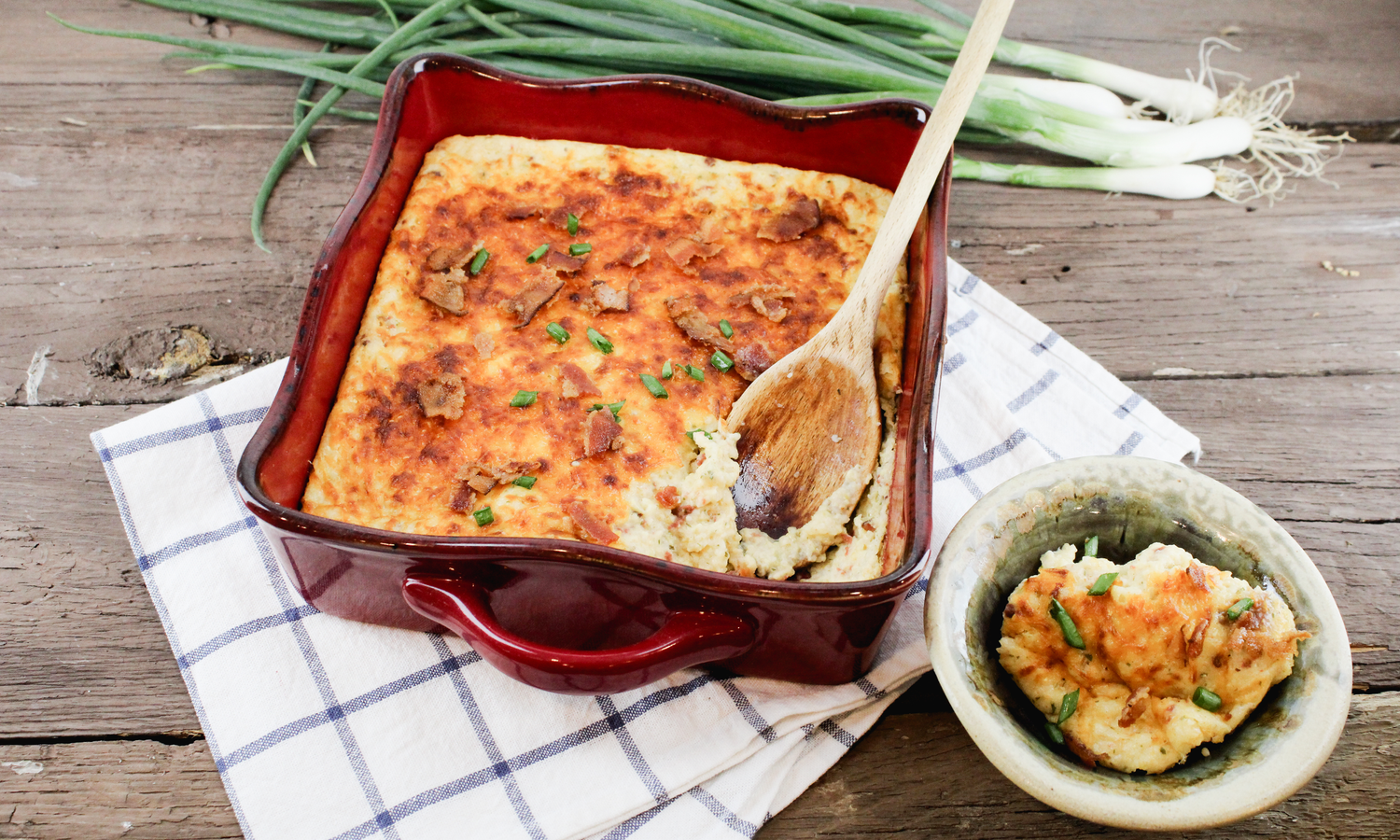 Cheese Grits and Bacon Casserole