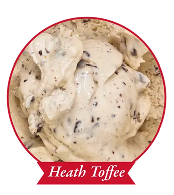 Health toffee ice cream