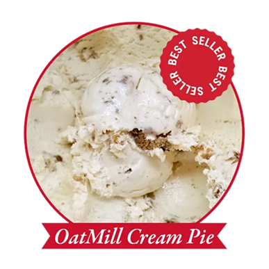 Best-selling flavor in Pigeon Forge - OatMill Cream Pie