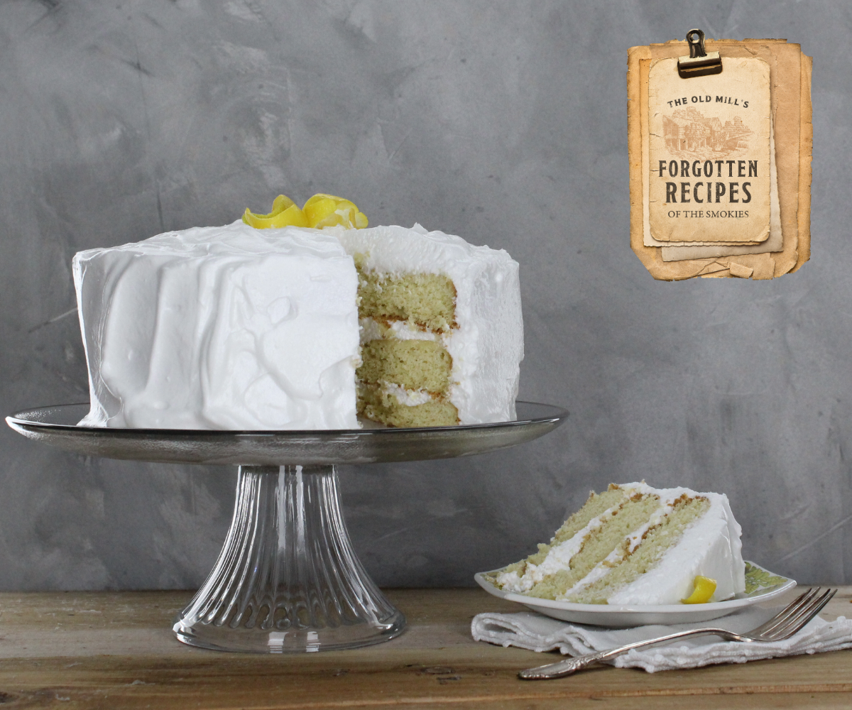 White Mountain Cake with Boiled Icing
