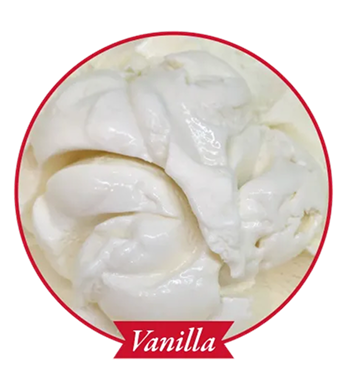 Vanilla ice cream