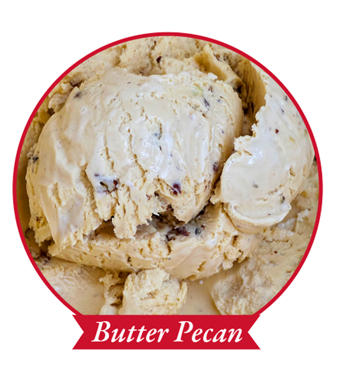 Butter Pecan Pudding ice cream
