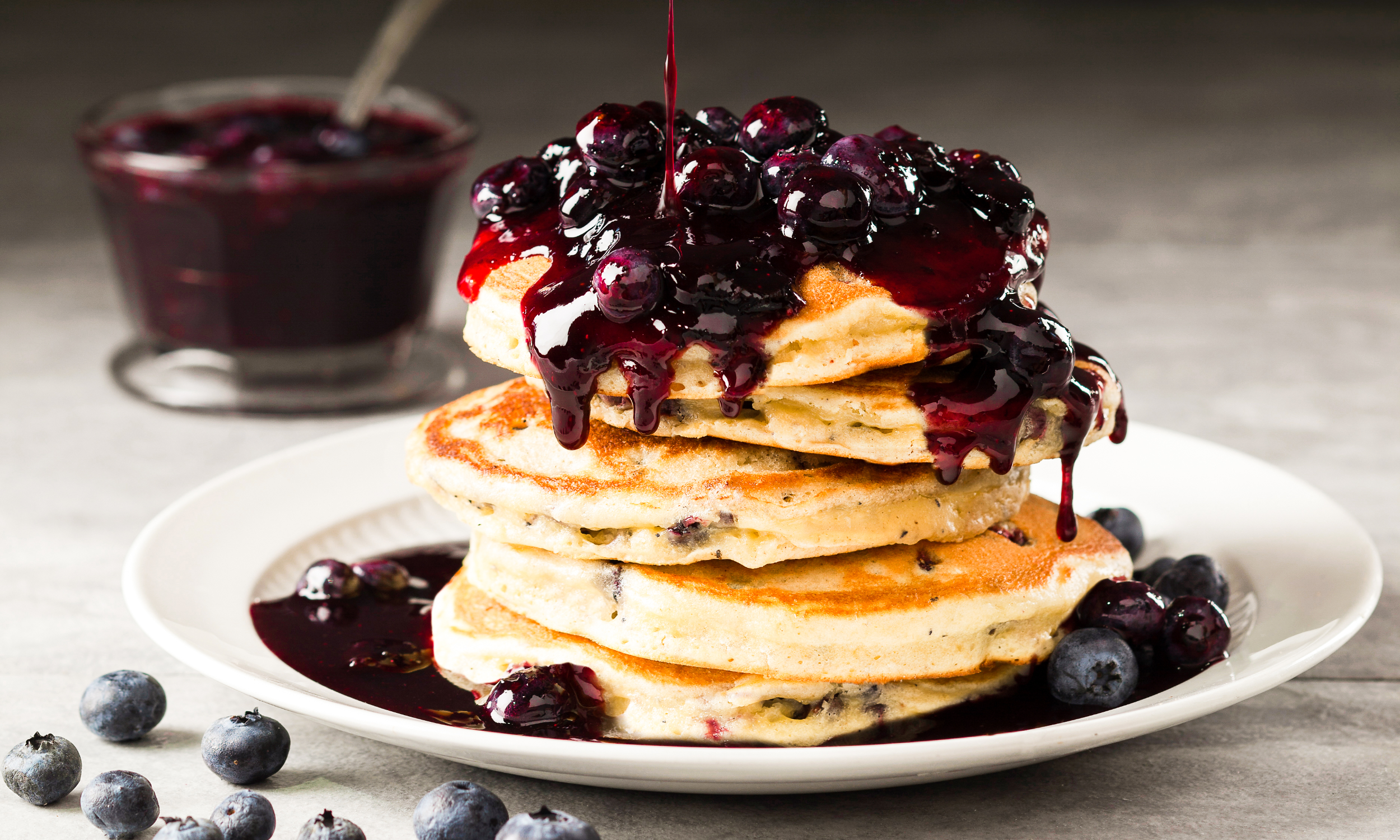 The Old Mill Blueberry Pancakes