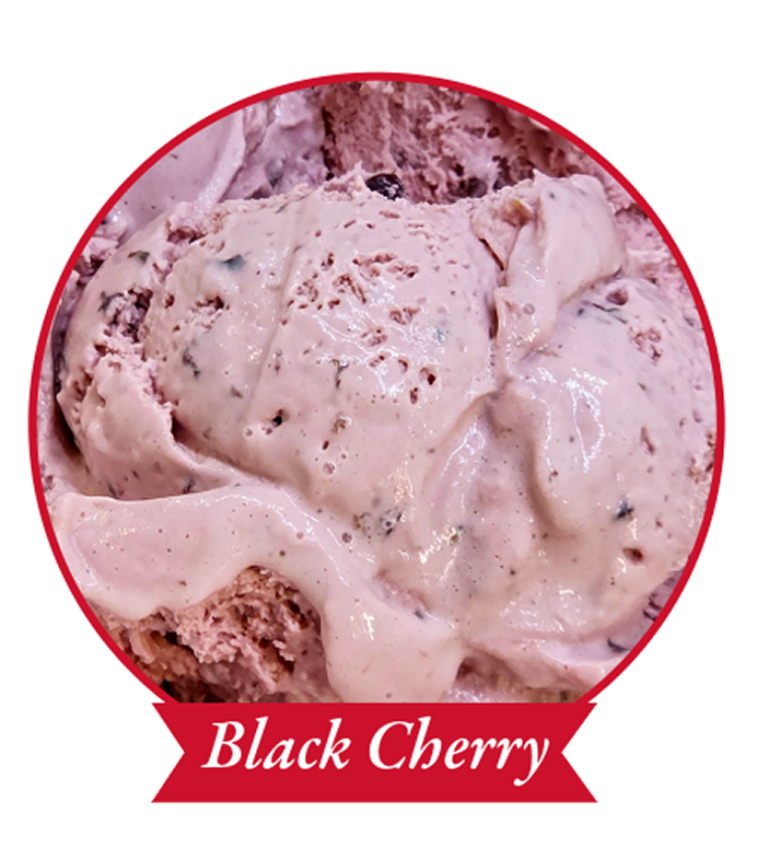 Black Cherry ice cream