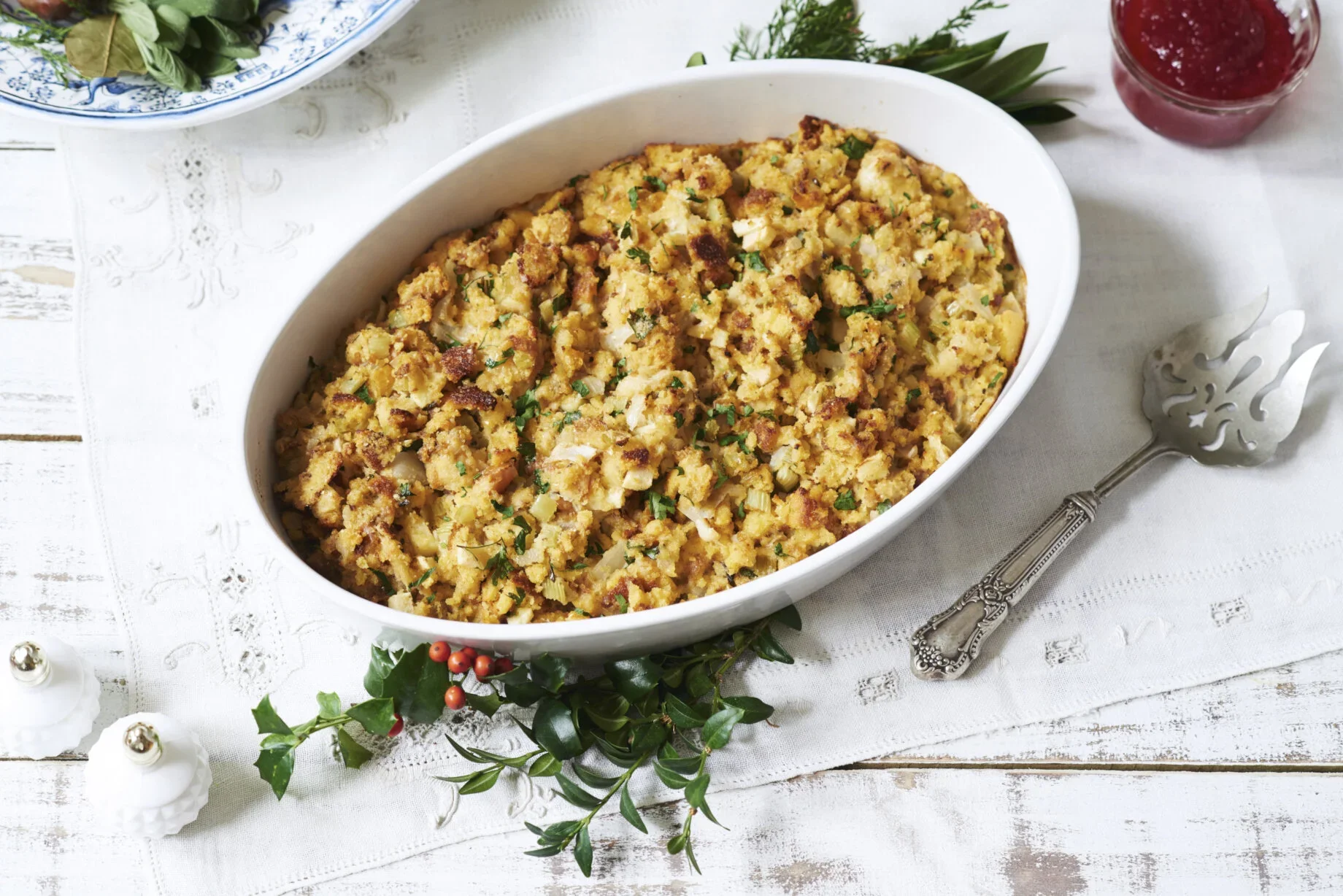 Holiday Cornbread Dressing