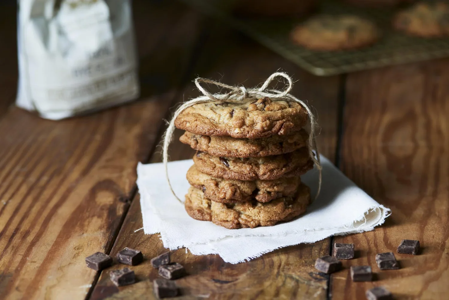 Chocolate Chip Rye Cookies