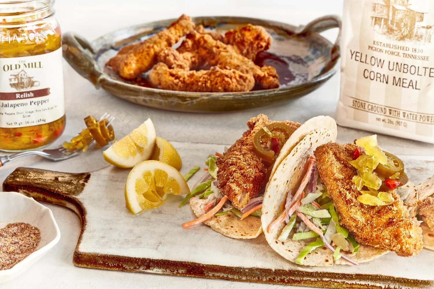Fried Catfish Tacos