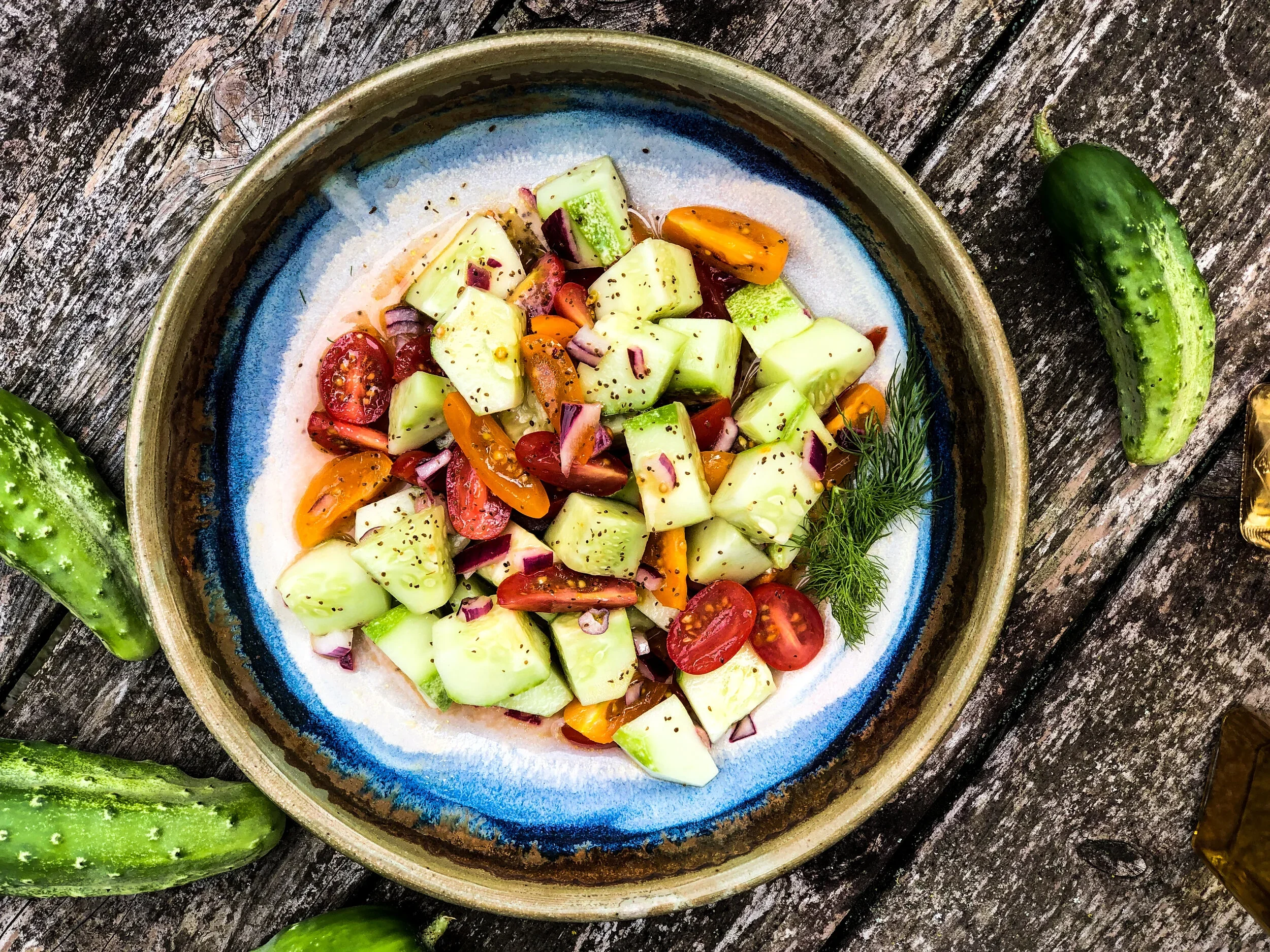 Cucumber Salad | The Old Mill | Pigeon Forge, TN