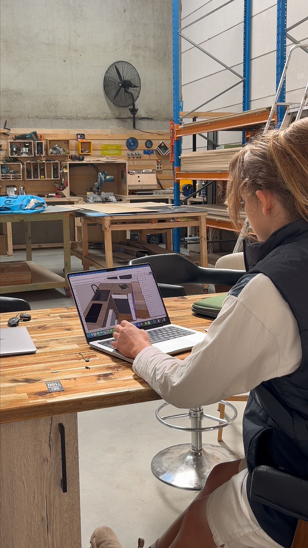Campervan 3D design planning for Mercedes Sprinter build