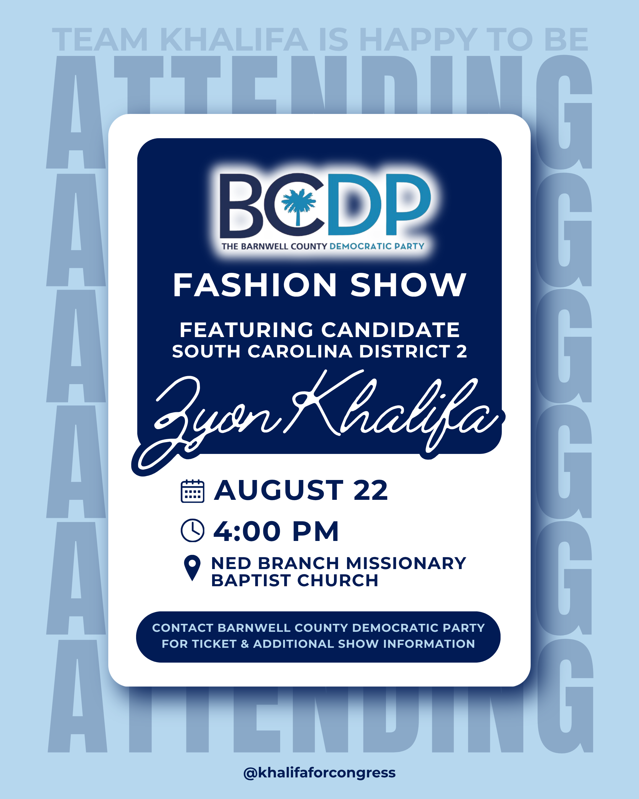 Barnwell Fashion Show