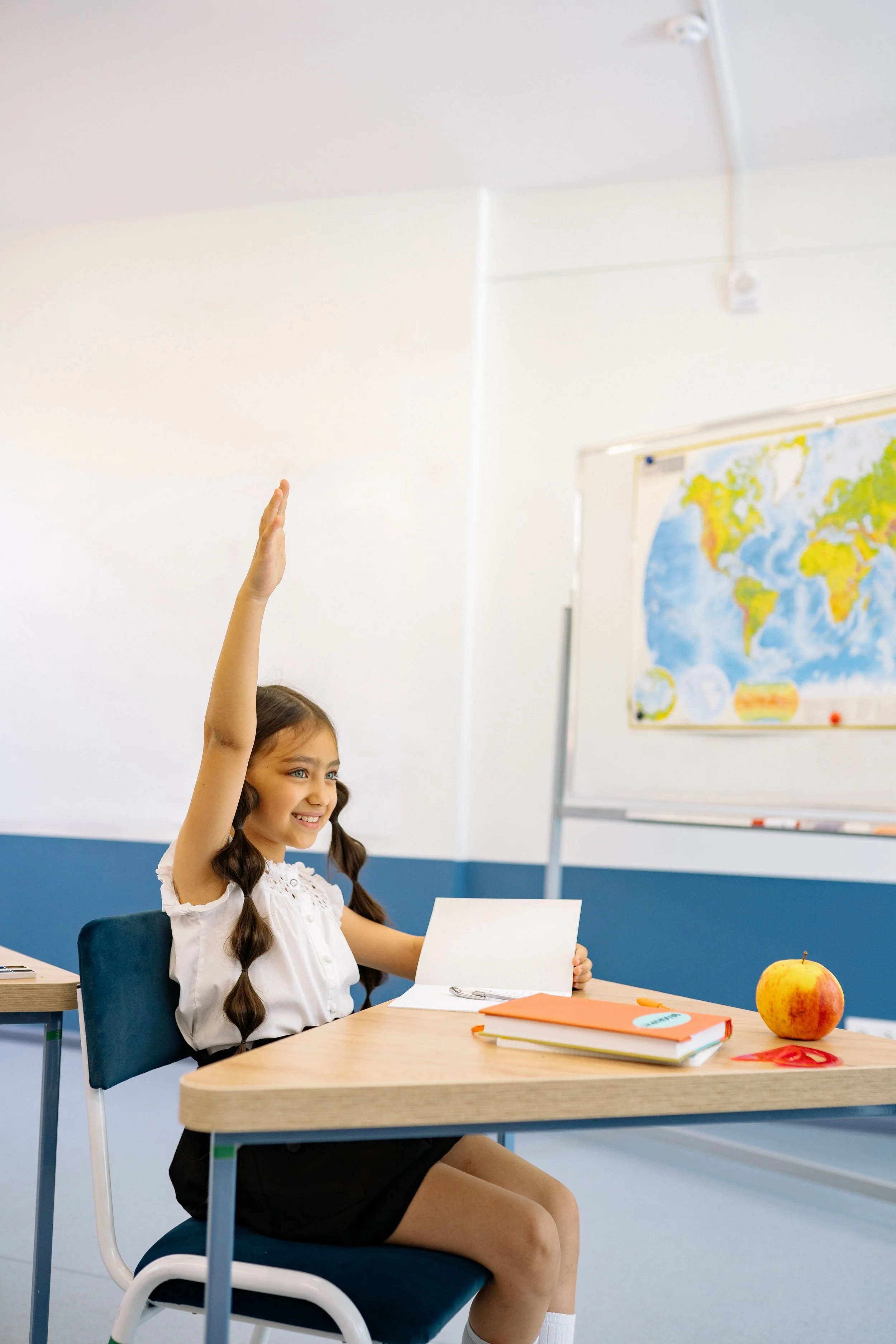 Preschool student building character, conduct, and confidence at Hyland Prep School in Calgary