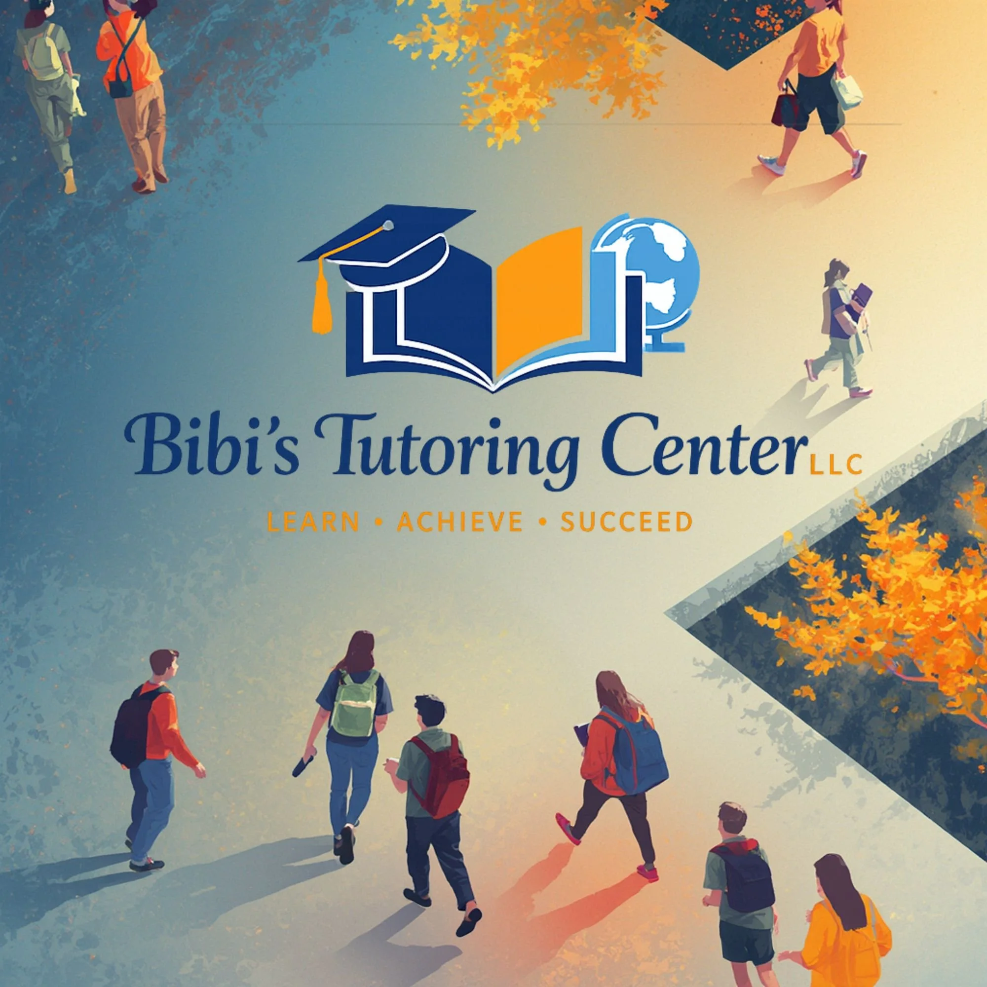 Picture of students walking around.