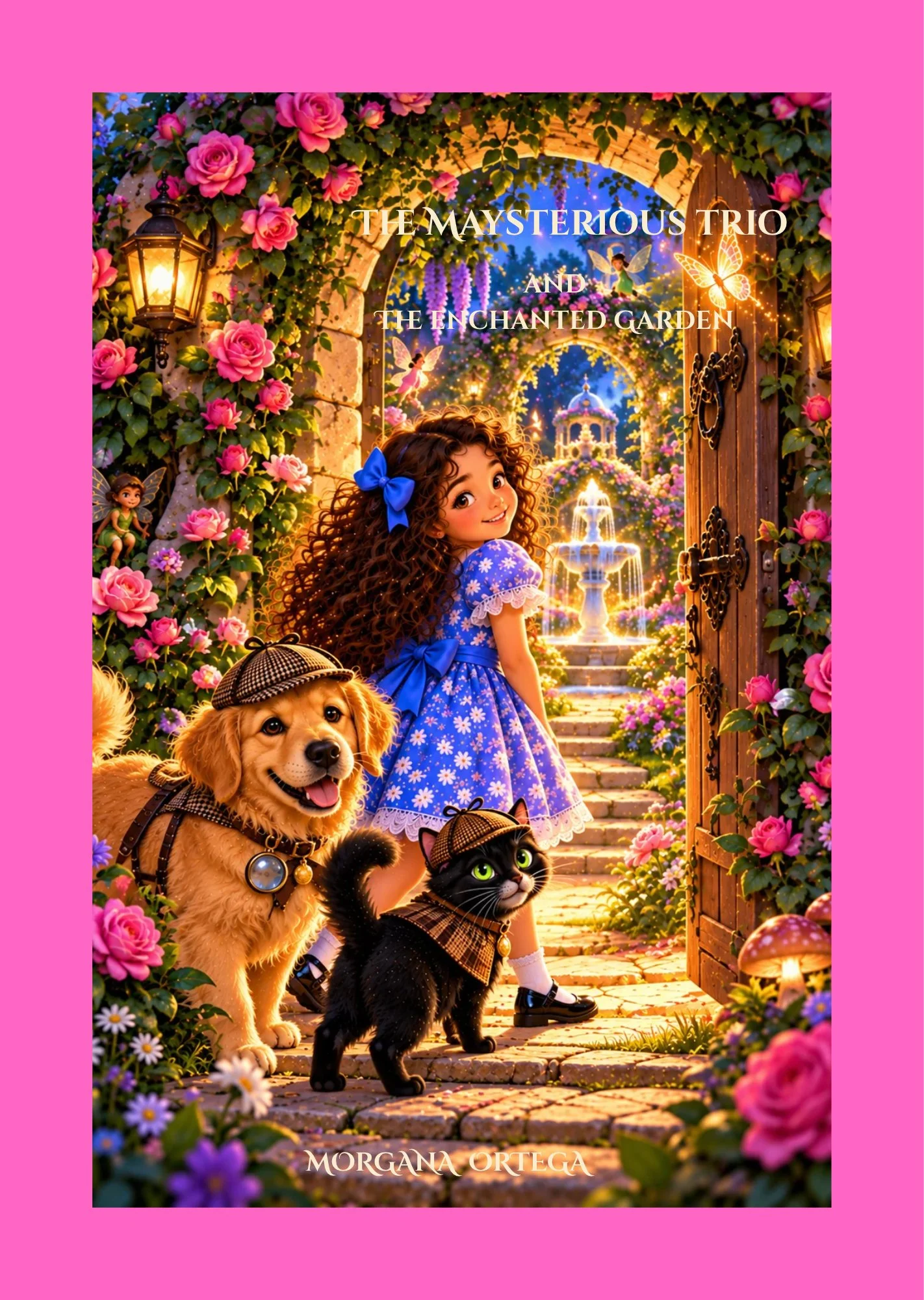 The Mischievous Trio and the Enchanted Garden