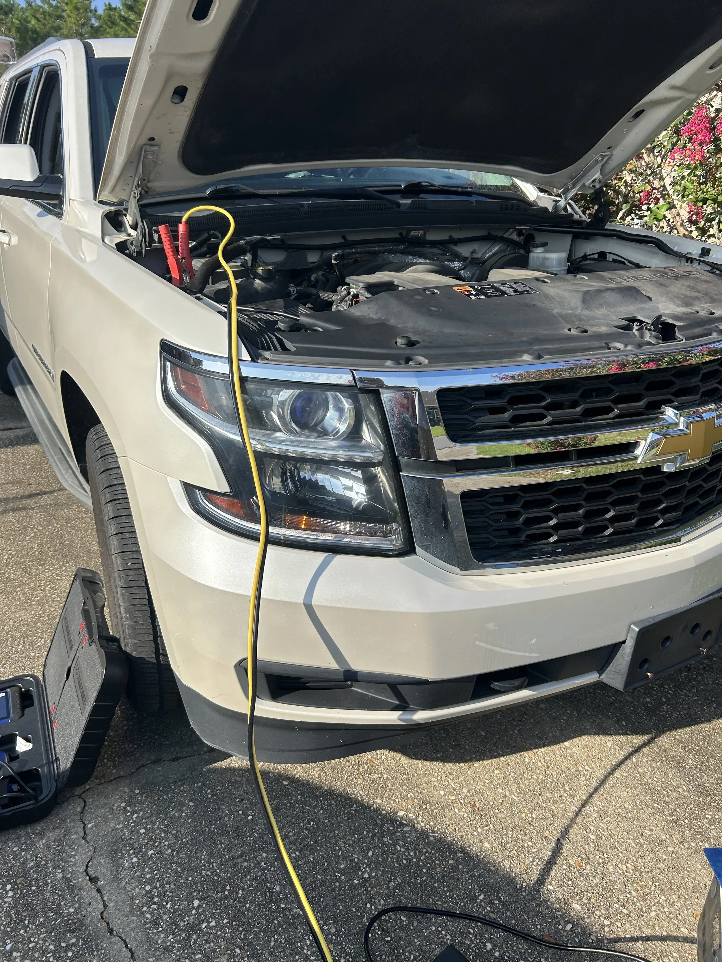 2015 Chevy Suburban key programming service by Stephen Serven Key Fob & Auto Lock in Pensacola, Florida