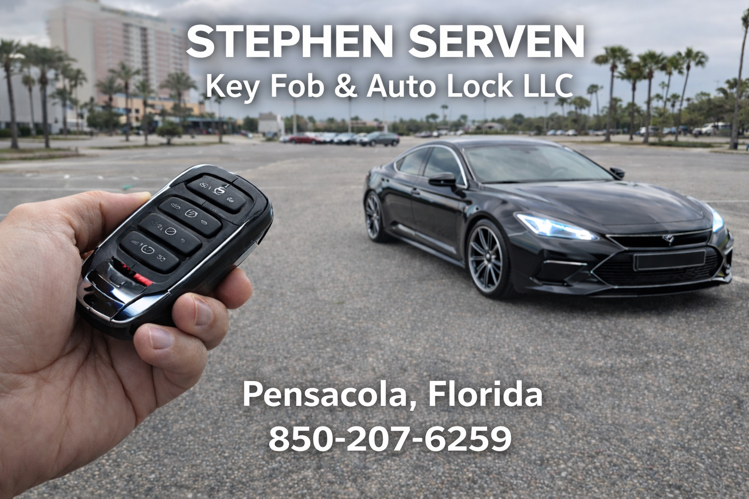 mobile automotive and residential locksmith emergency lockout service Pensacola Florida