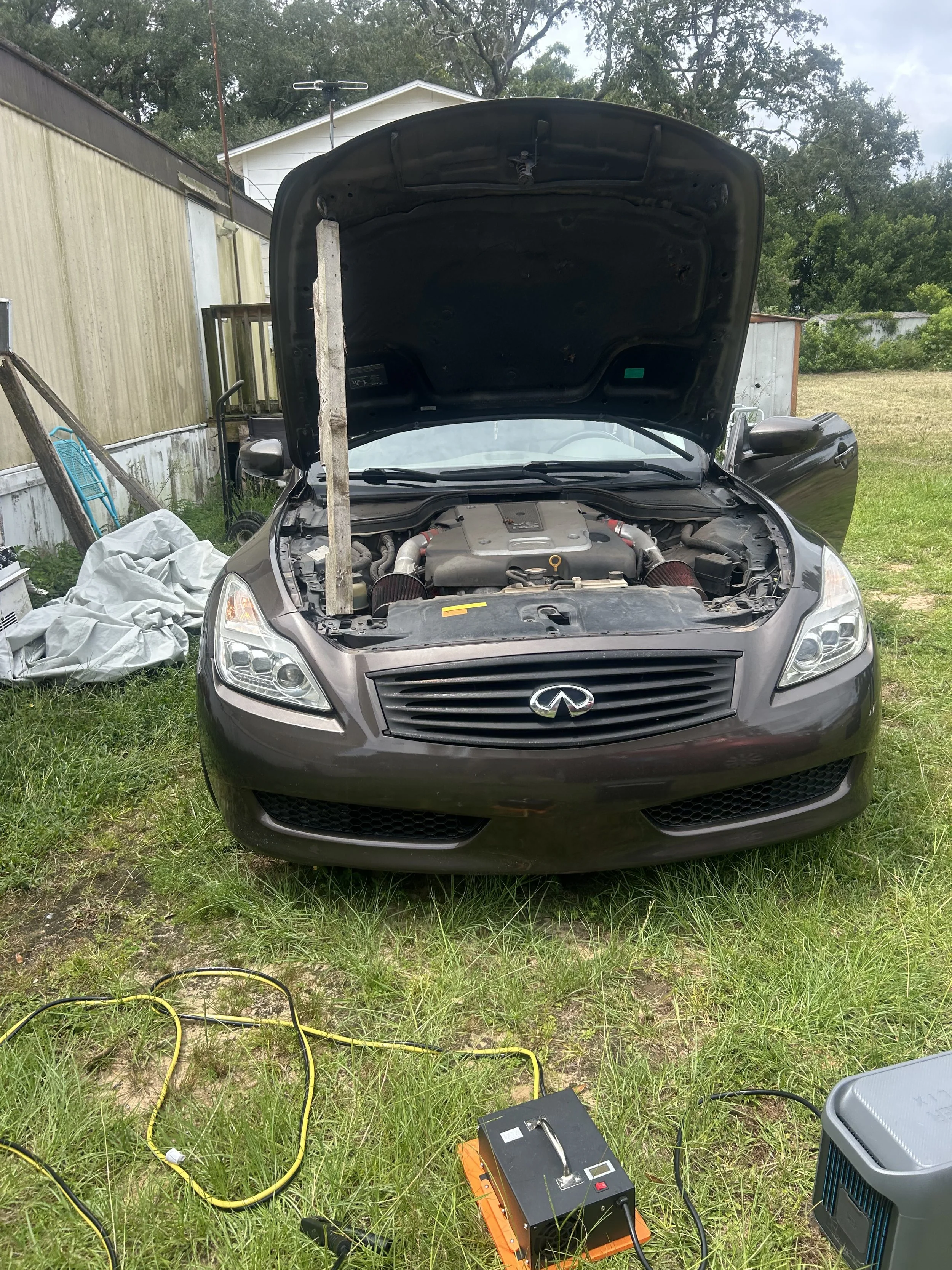 an all-keys-lost service for a 2008 Infiniti G37 in Pensacola, Florida.