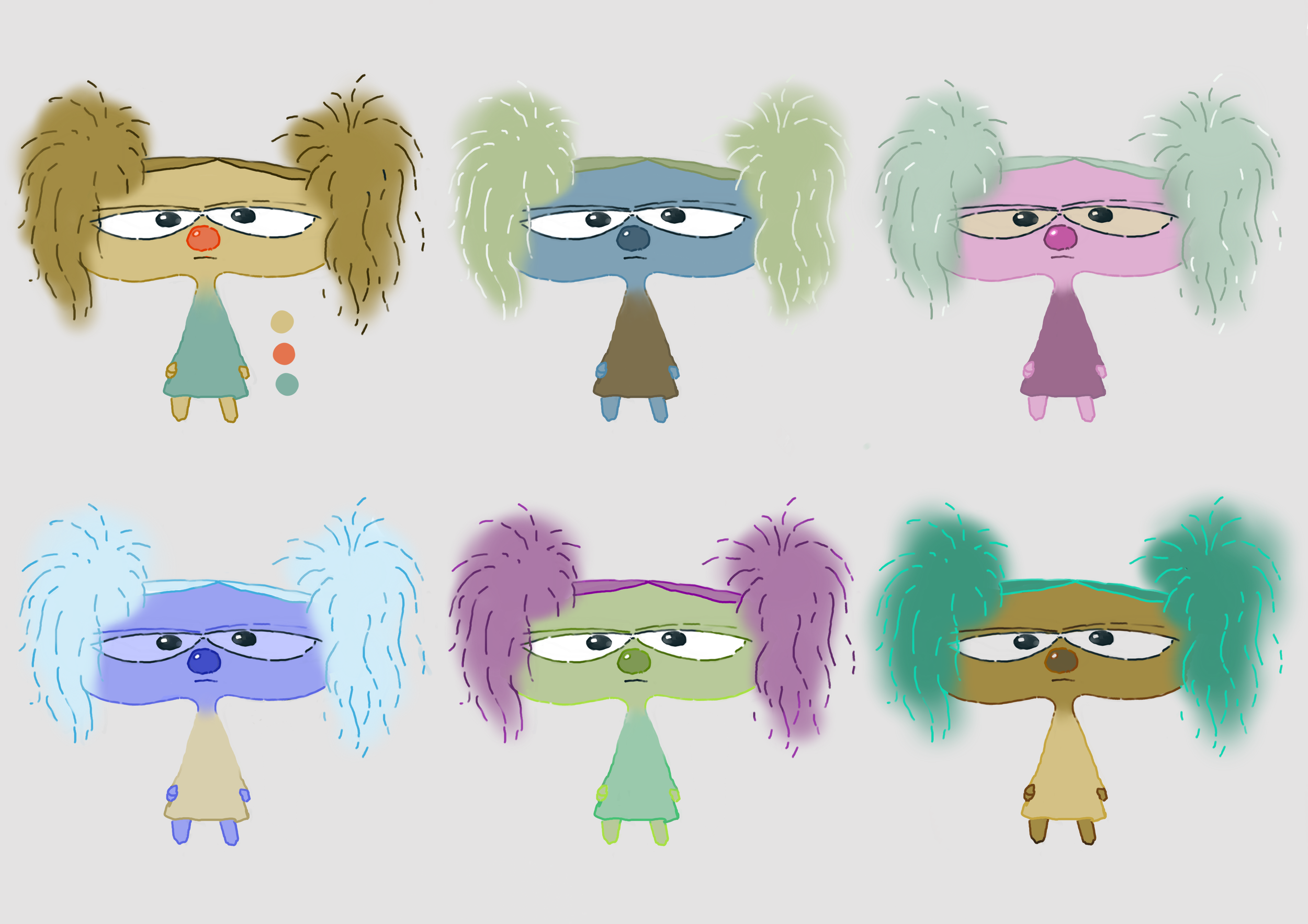 projet perso - Goupie - colour test