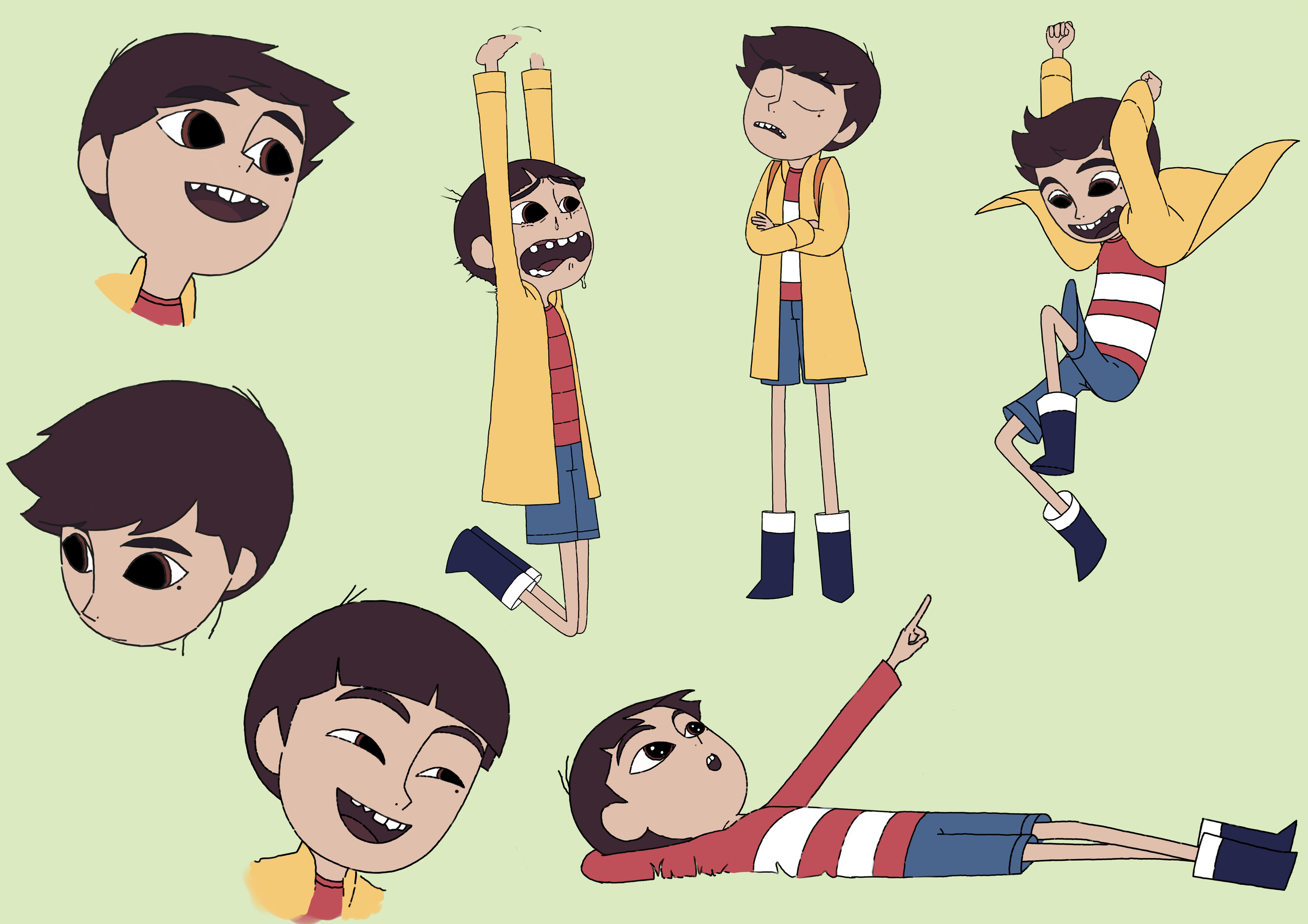 my fathers's dragon- charadesign (unofficial)