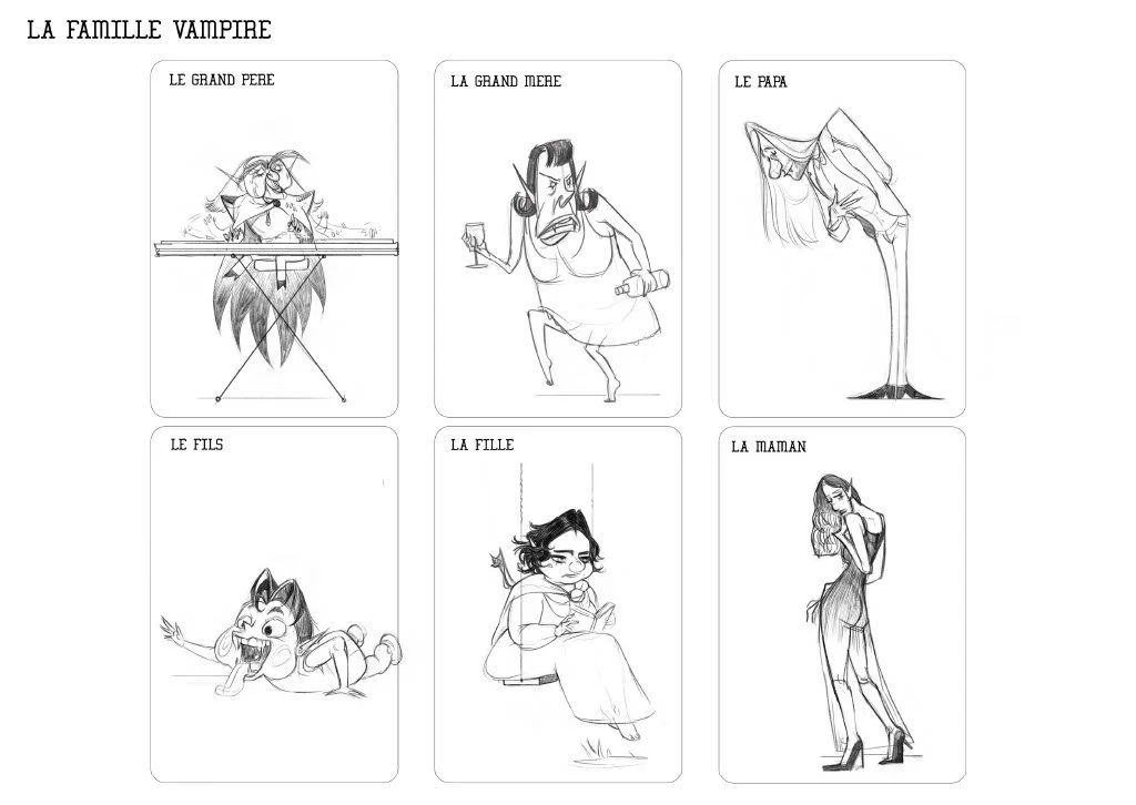 jeux des 5 familles - vampires
