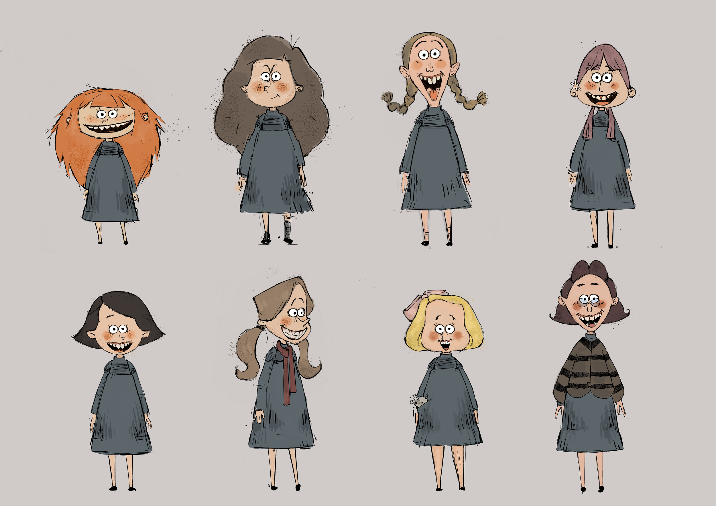 projet "La Petite Souris"- charadesign