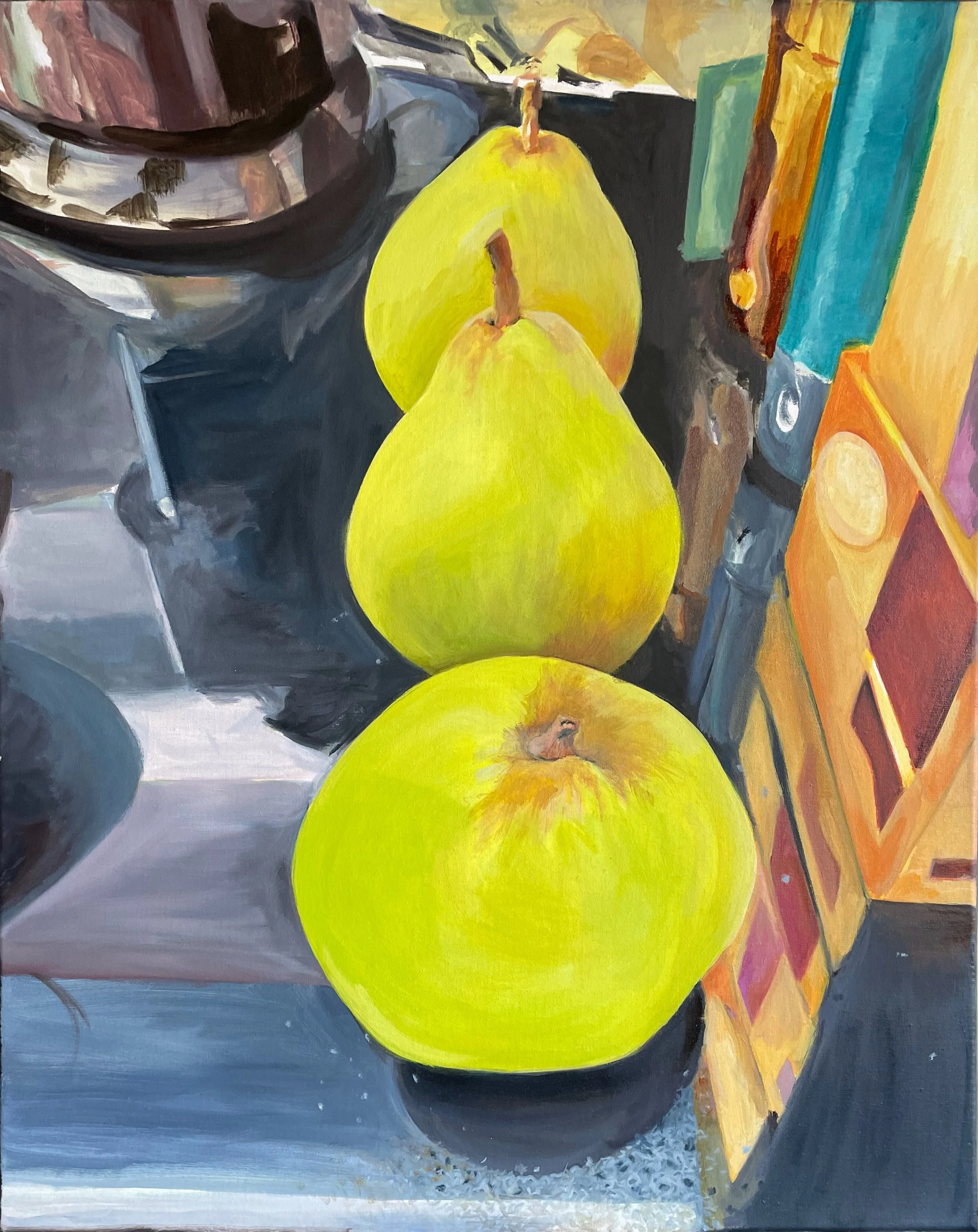 Untitled. Oil on linen, 30 x 24 in. 2023