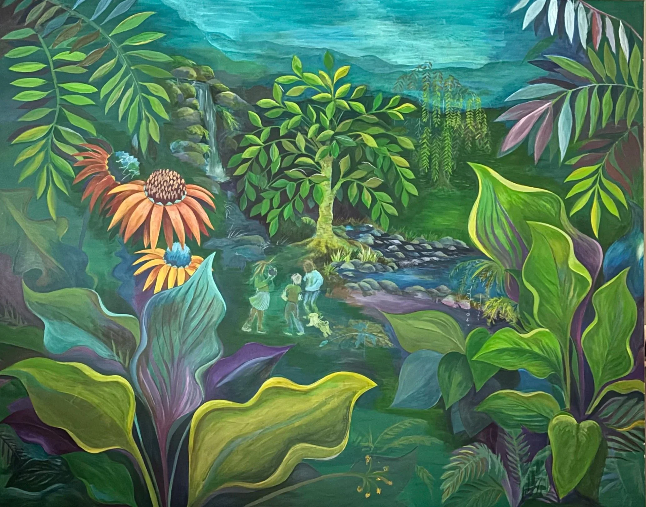  Narrative & allegorical paintings   
Works that convey and build a staged space with dream logic, strong emotions, and charged symbolism.