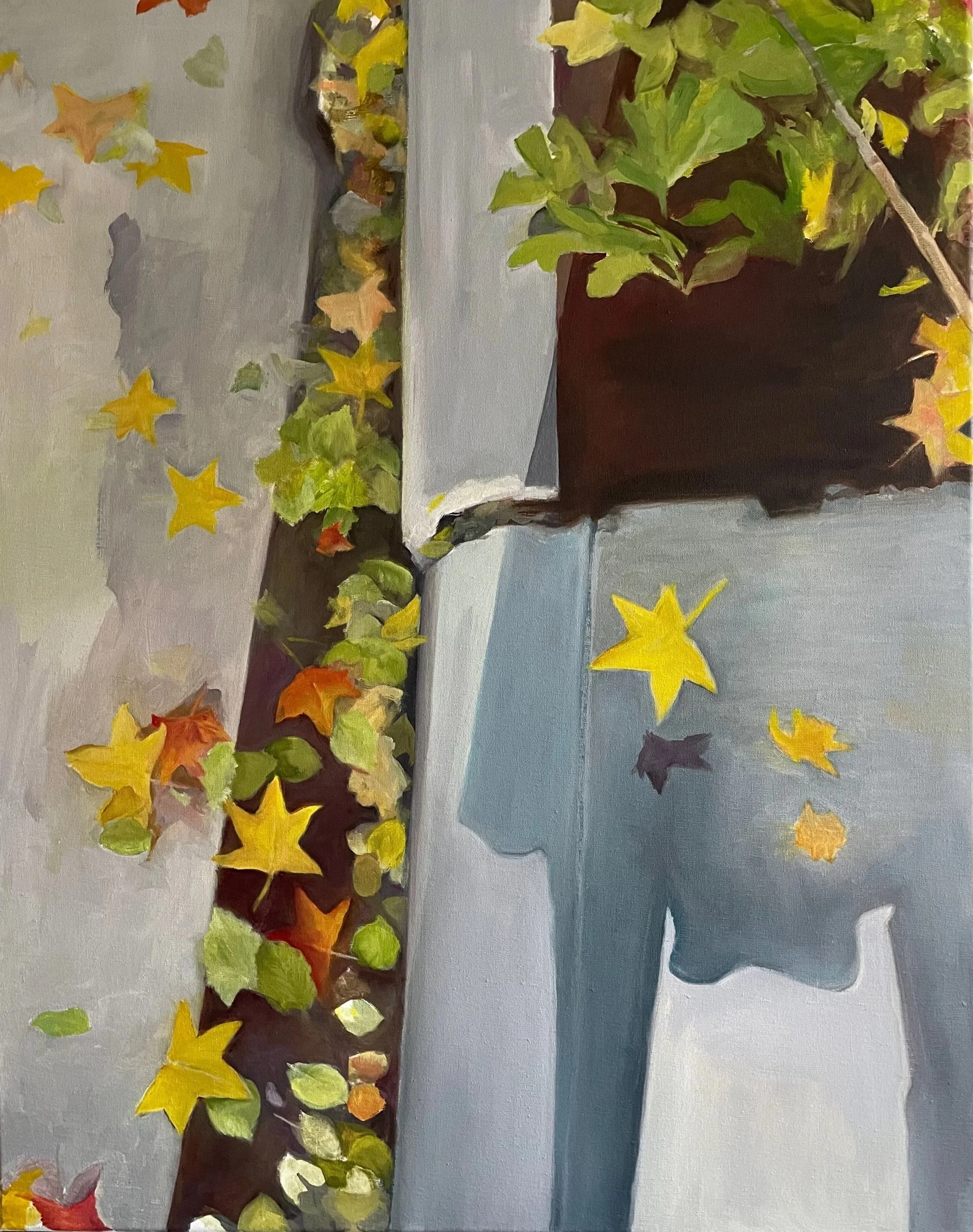 Thresholds. Oil on linen, 30 x 24 in. 2023