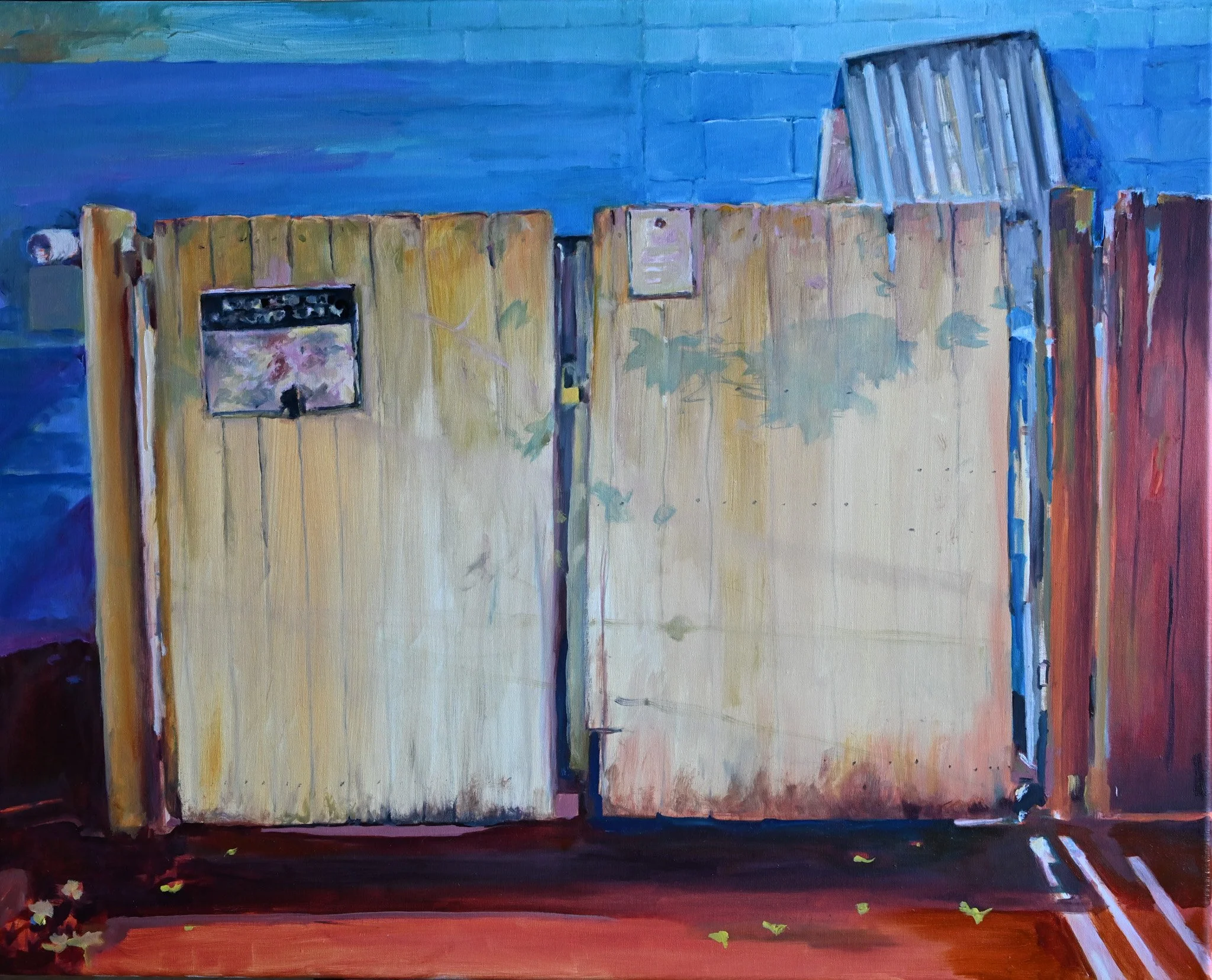 Shed. 
Oil on linen, 20 x 30 in. 
2026